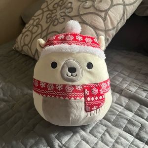 8” Brooke the Polar Bear Squishmallow (Christmas Edition)